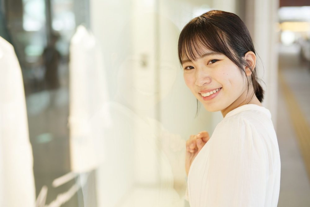 笑顔のかわいい九州・福岡のモデル１